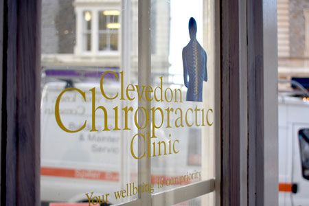 Clinic front window